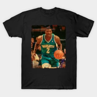 Larry Johnson - Vintage Design Of Basketball T-Shirt